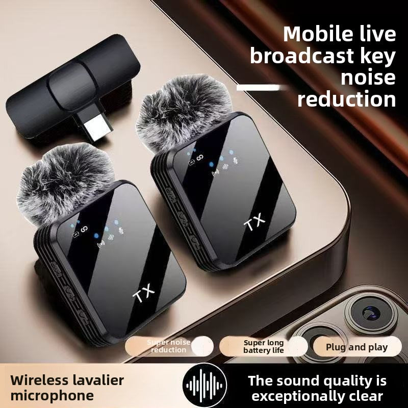 Wireless lavalier microphone