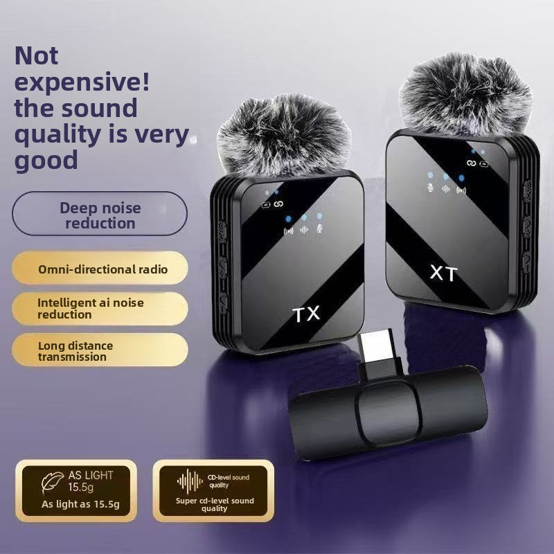 Wireless lavalier microphone